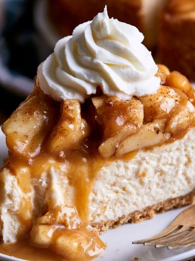Caramel Apple Cheesecake Poster. poster