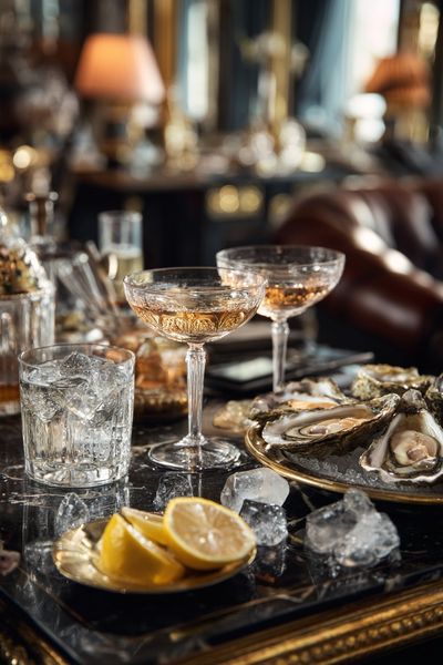 Oyster Cocktail Still Life Poster.