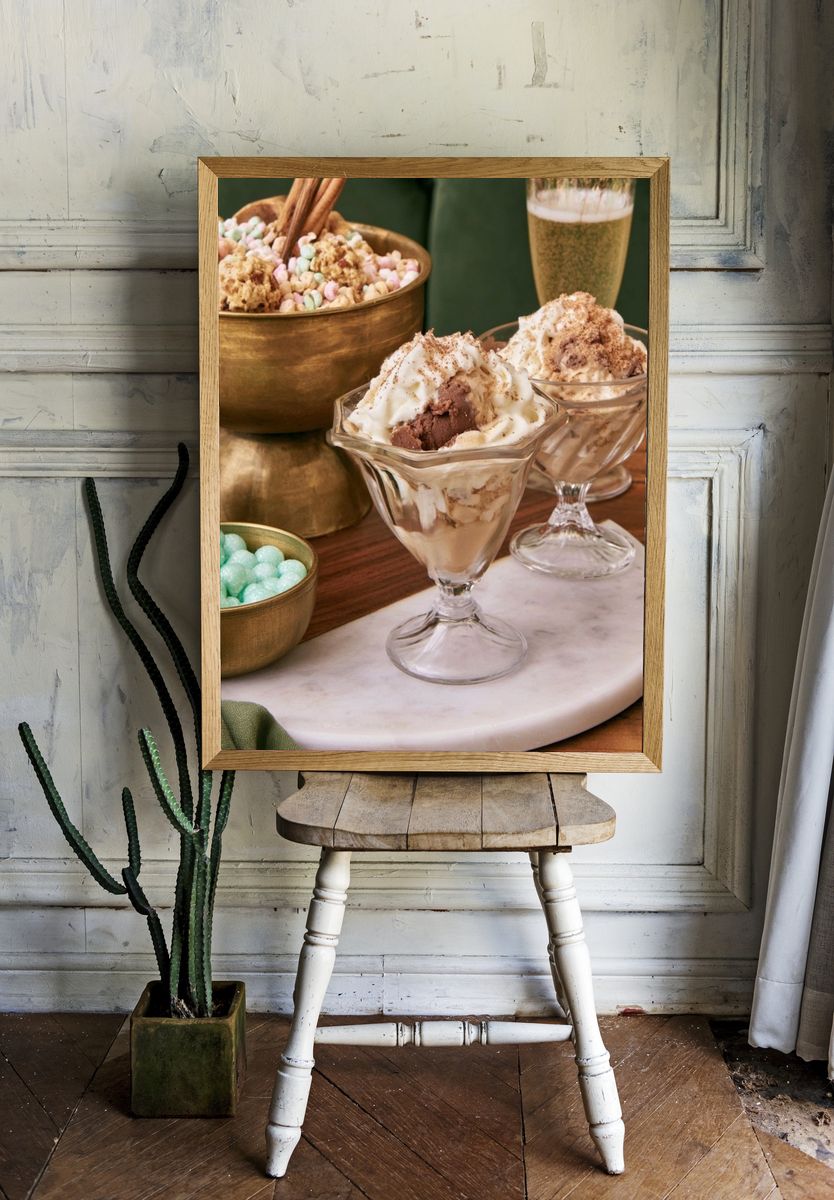 Dessert Table Still Life Print. — room view 1