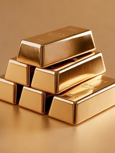 Gold Bars Still Life Poster. poster detail