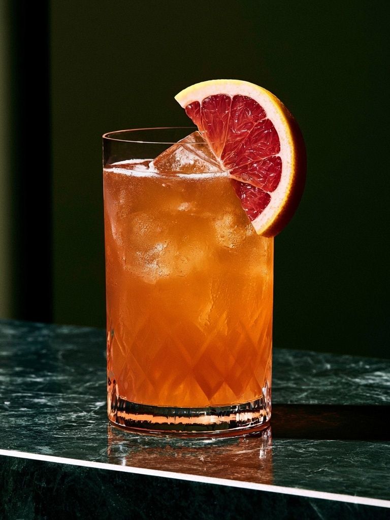 Blood Orange Cocktail Photography Poster. poster — food-drink art