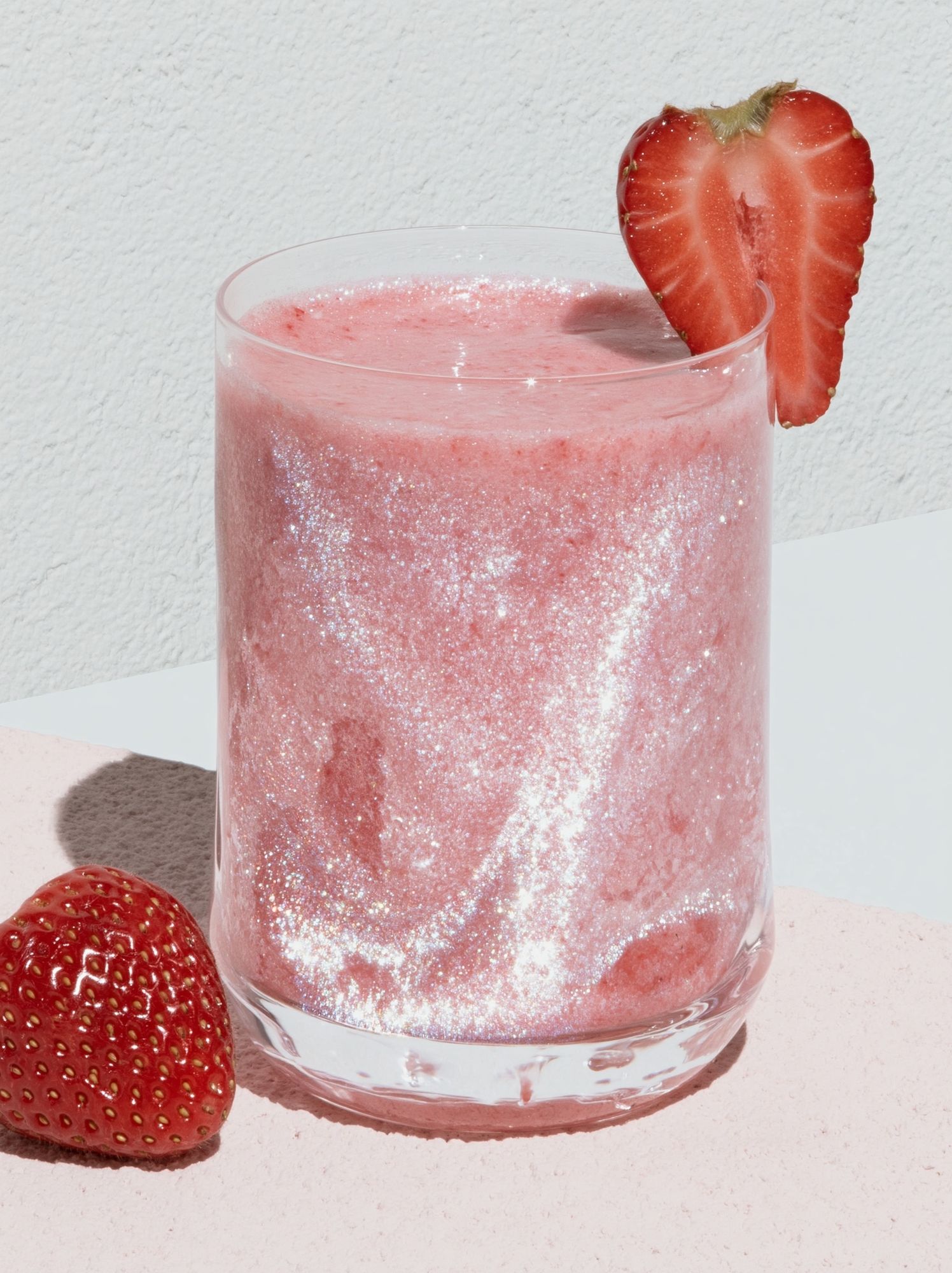 Strawberry Pink Cocktail Poster. poster — food-drink art
