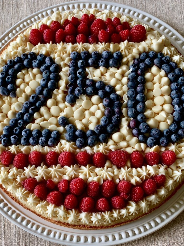 Berry Number Cake Poster. poster detail