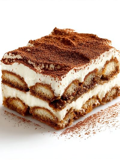 Tiramisu Dessert Photography Poster. poster print