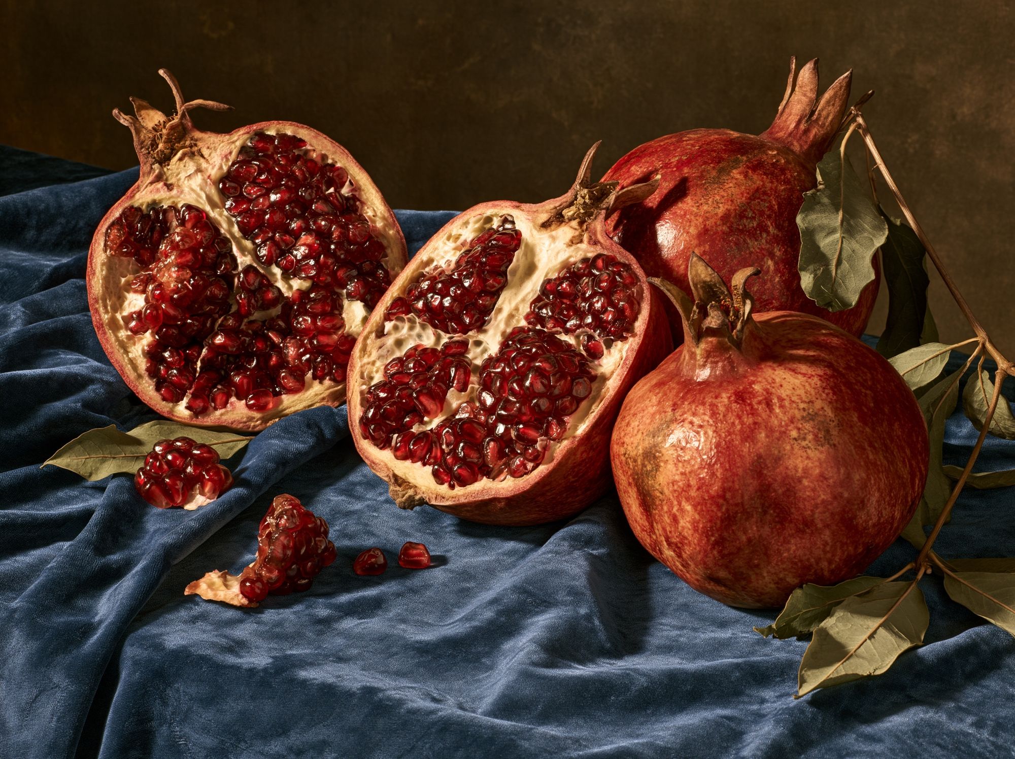 Pomegranates Still Life Poster. poster — food-drink art