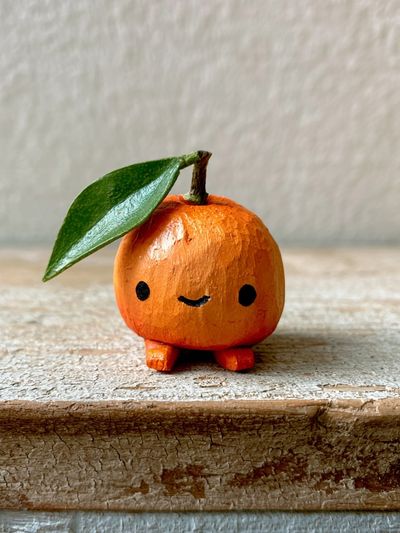 Cute Orange Fruit Photography Poster. poster print