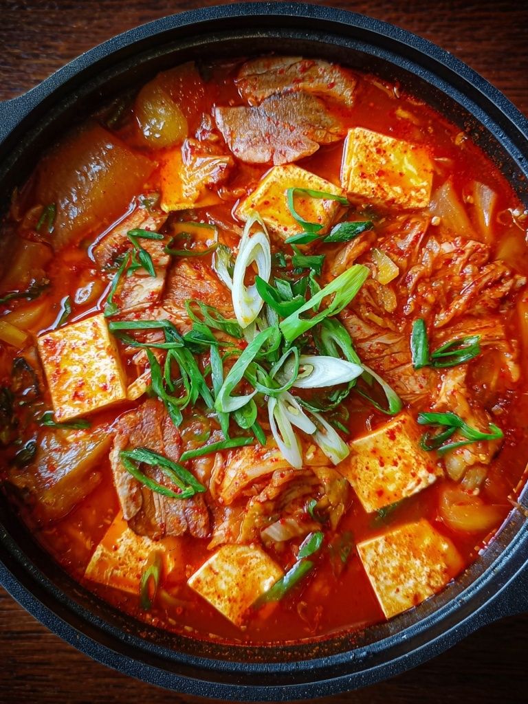 Korean Kimchi Stew Food-Drink Poster. poster — food-drink art
