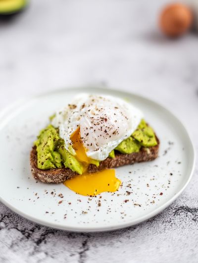 Avocado Toast Food Photography Poster. poster