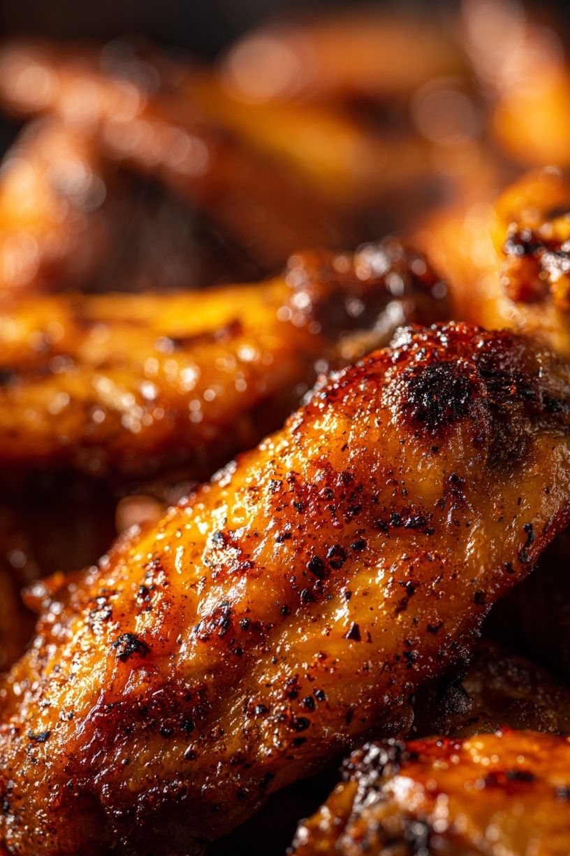 Delicious Chicken Wings — Food Print. poster detail