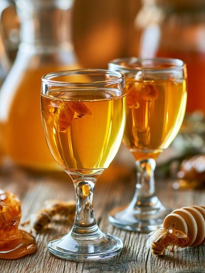 Honey Wine Still Life Poster.