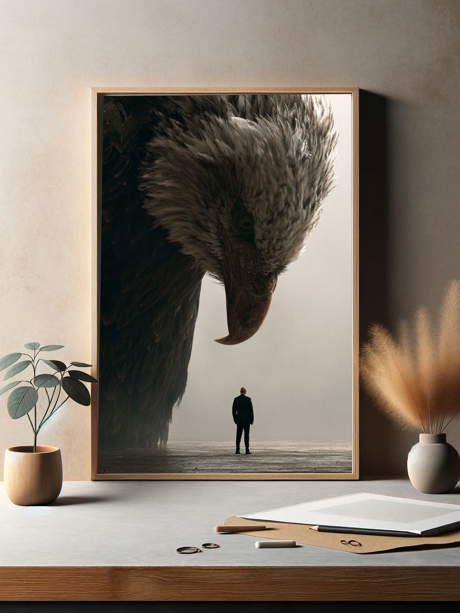 Giant Eagle Encounter Poster. — room view 2