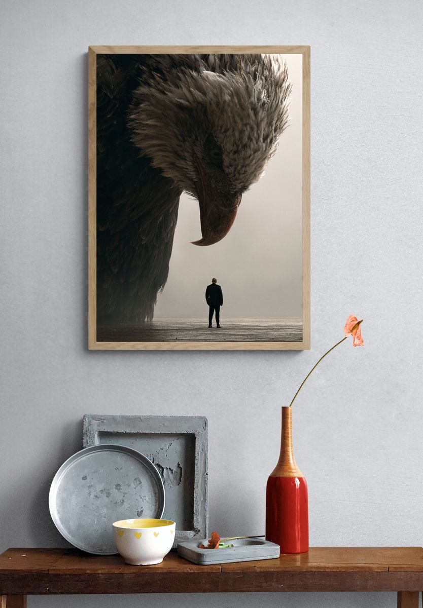 Giant Eagle Encounter Poster. — room view 3