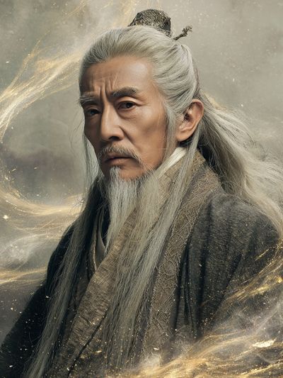 Wise Elder — Fantasy Print. poster print