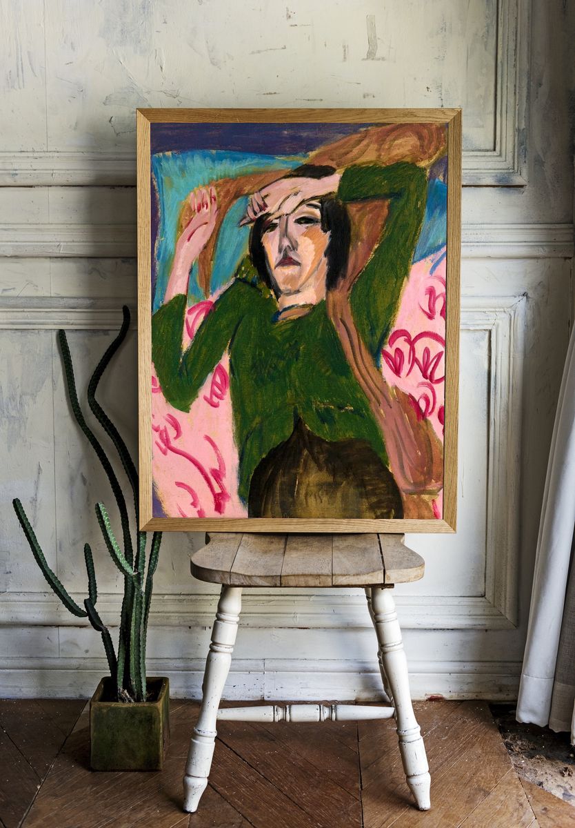 Ernst Ludwig Kirchner 's Woman. room preview