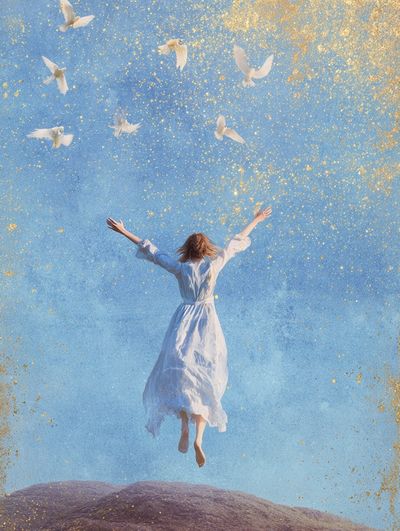 Freedom in Flight — Fine Art Print. poster