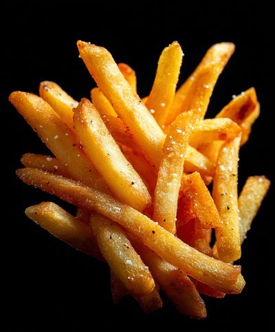 Crispy French Fries — Food Print. poster print
