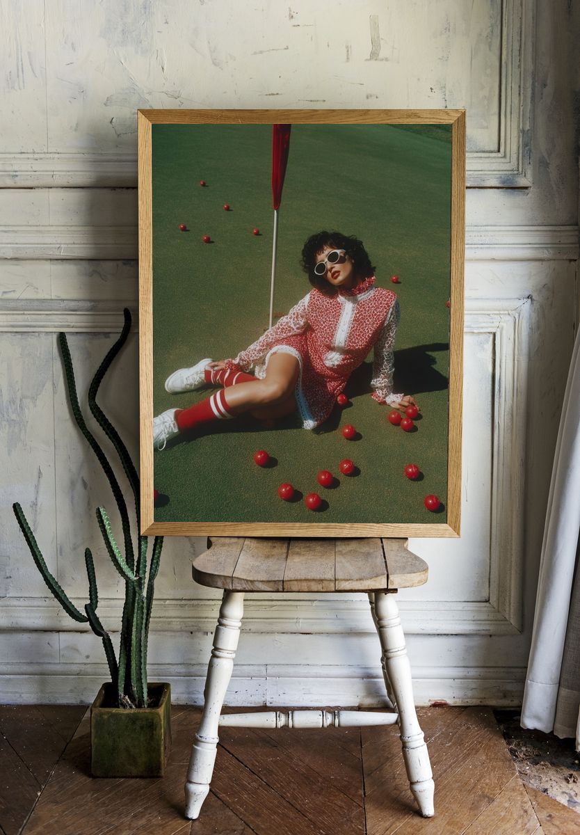 Fashionable Golfer — Photography Print room preview
