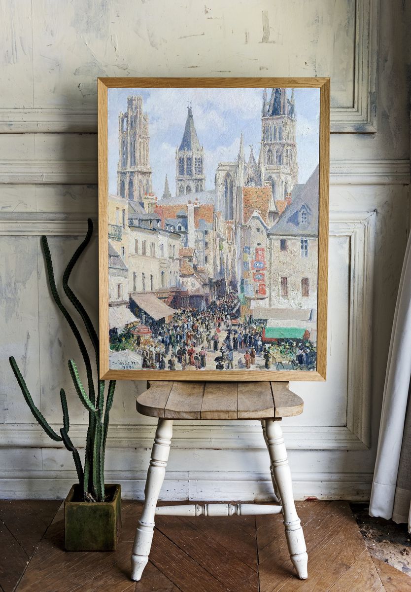 Grocery Street, Rouen (1898) Camille. — room view 1