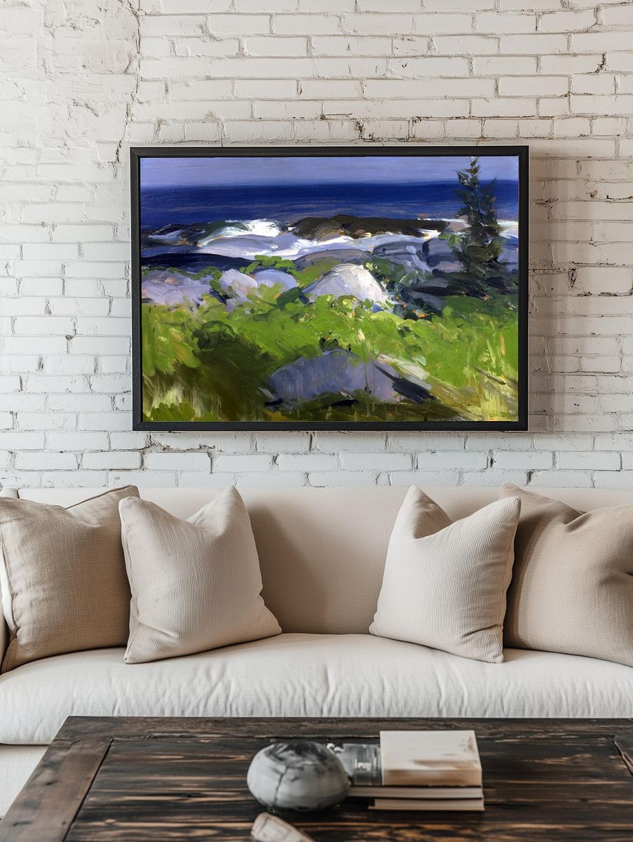Vine Clad Shore, Monhegan Island. — room view 1