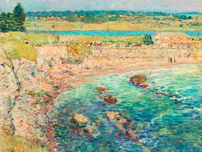 Bailey’s Beach, Newport, R.I. (1901). poster print