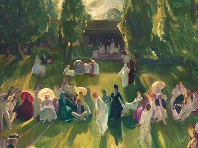 Tennis Newport (1916) print high. poster print