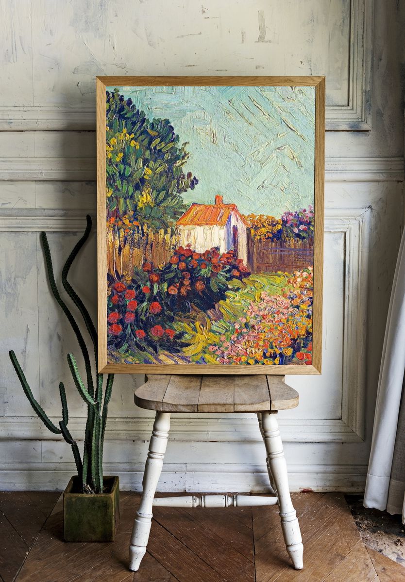 Van Gogh iPhone wallpaper, Landscape room preview