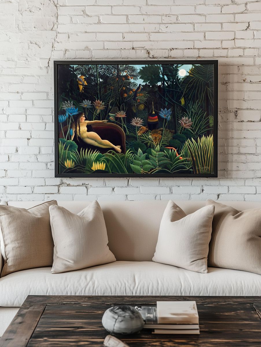 Henri Rousseau 's Dream (1910). — room view 1