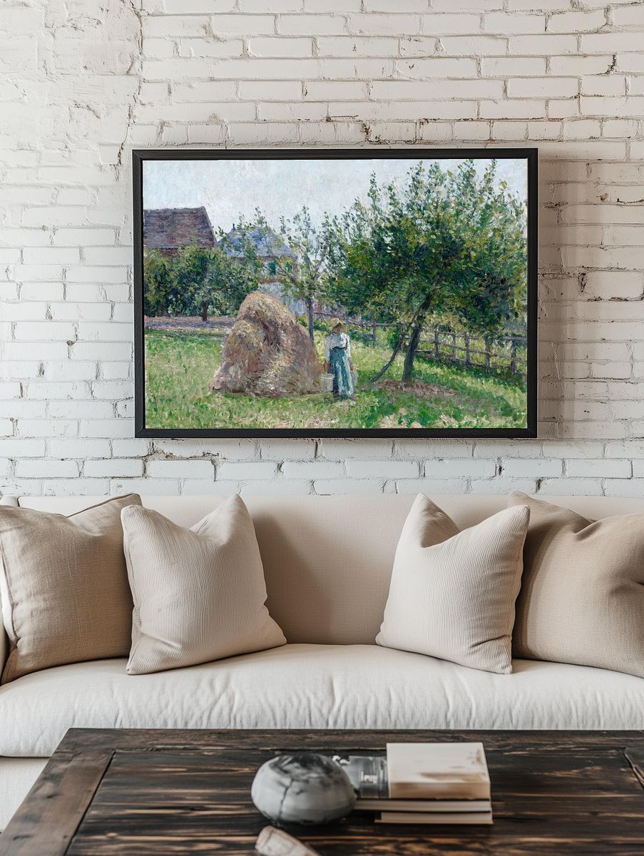 Apple trees Eragny, sunny morning. — room view 1