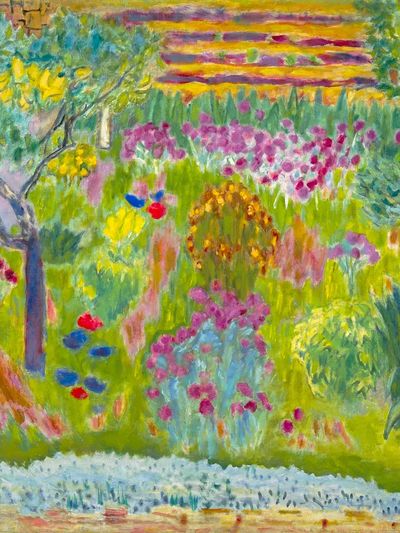 Garden (1935) painting high resolution. poster print
