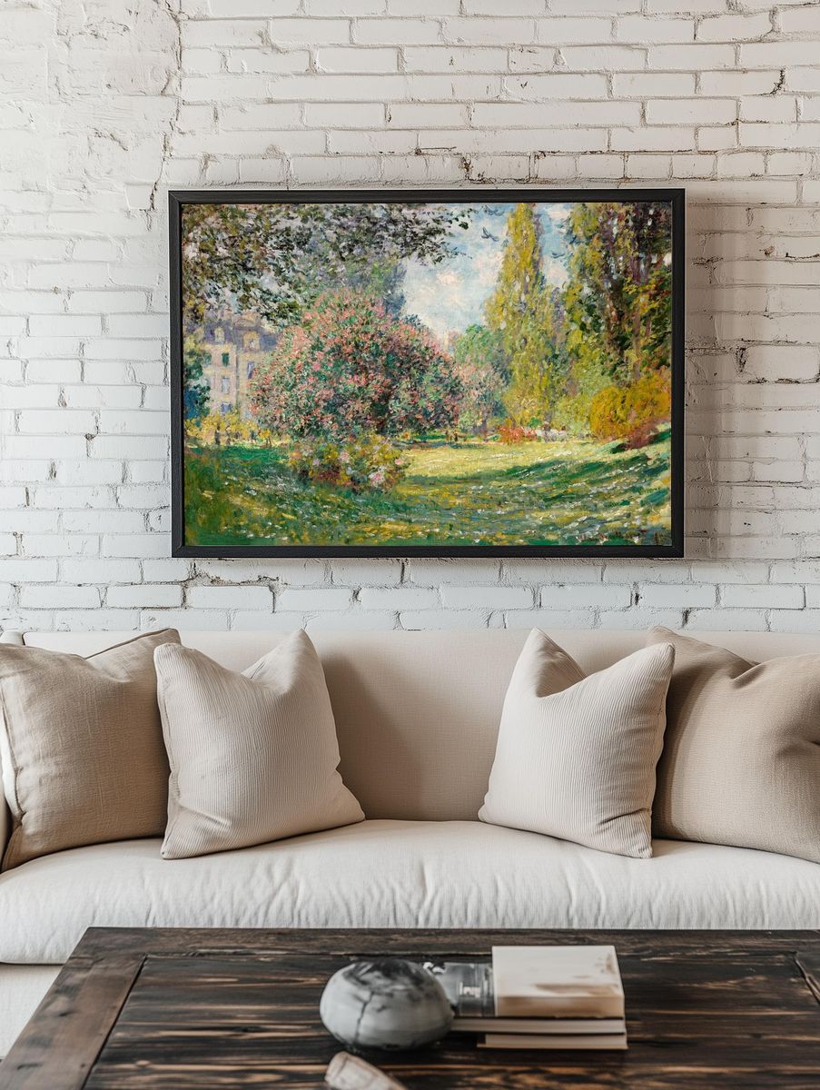 Landscape: Parc Monceau (1876) Claude room preview