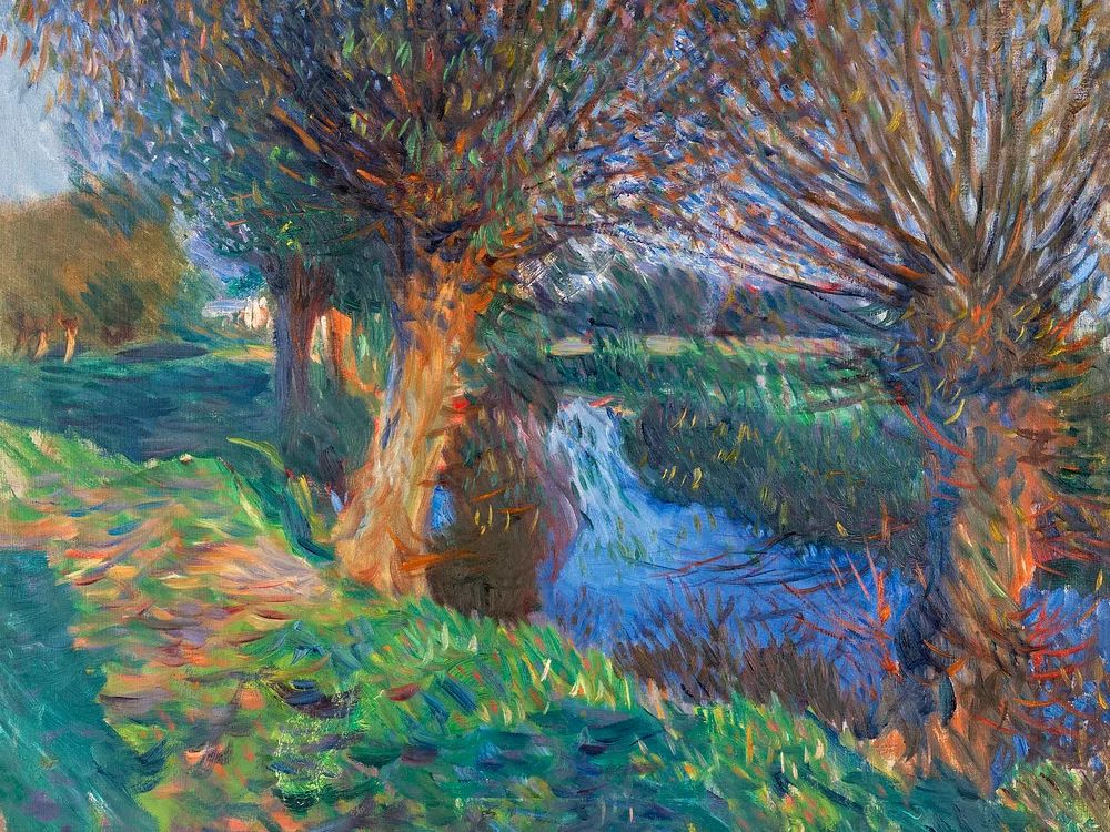 Calcot (ca. 1885–1890) John Singer. poster — fine-art art