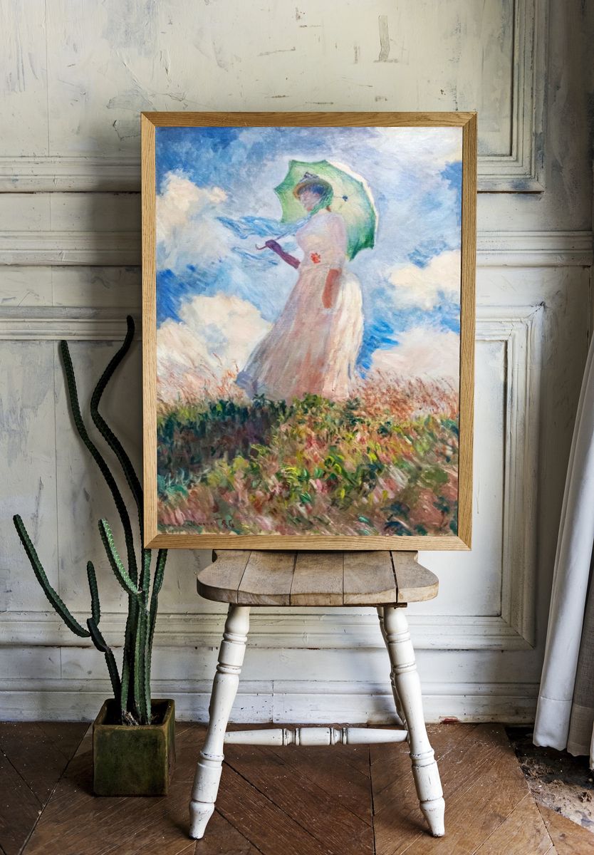 Claude Monet 's Suzanne Hoschedé. — room view 1