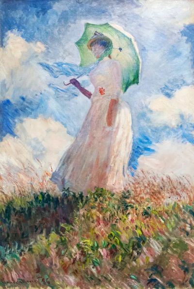 Claude Monet 's Suzanne Hoschedé. poster print