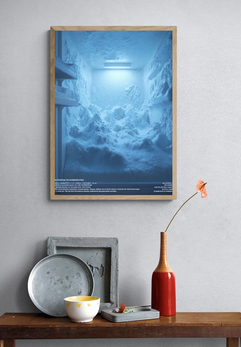 Frozen Interior — Photography Print. — room view 3