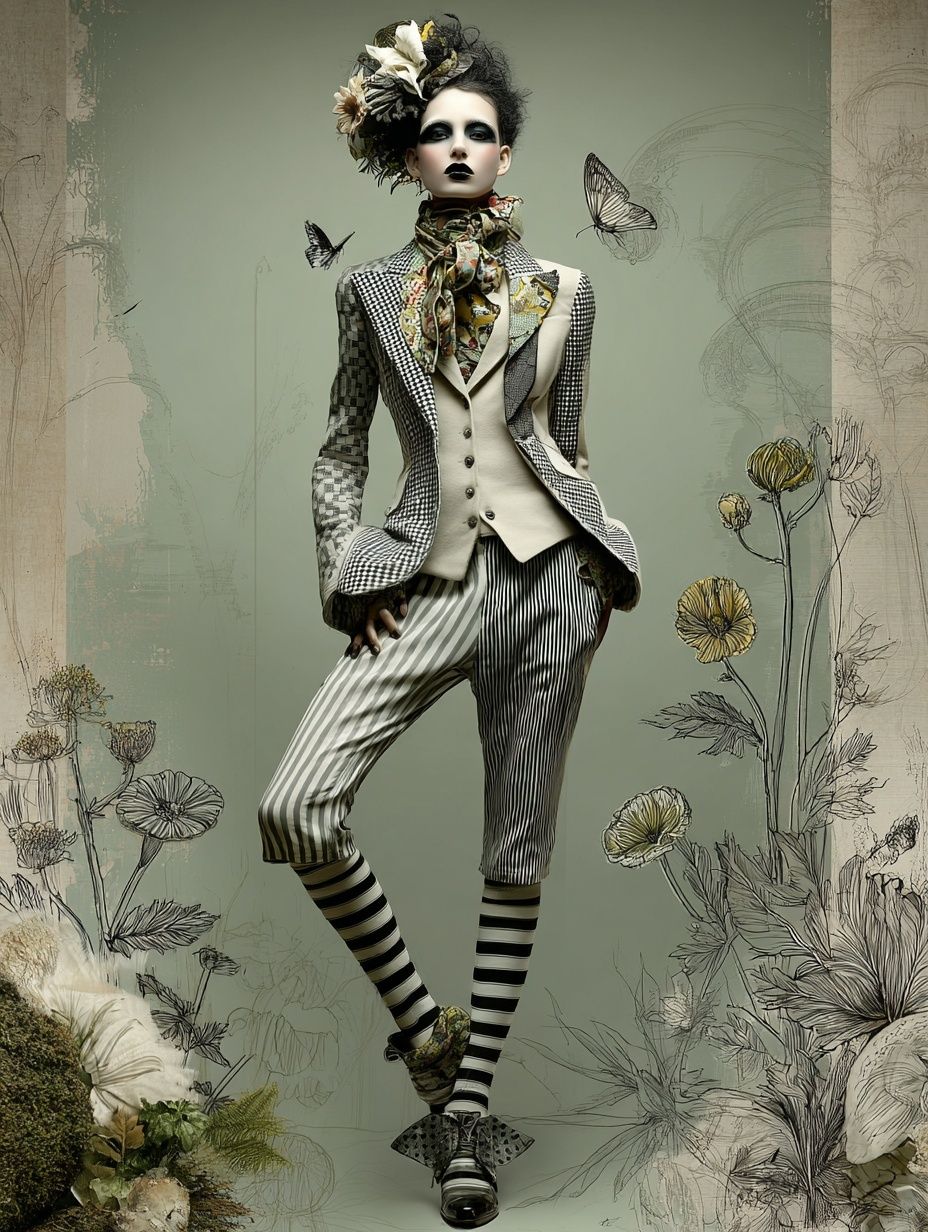 Fashion Illustration — Vintage Print. poster — fashion art