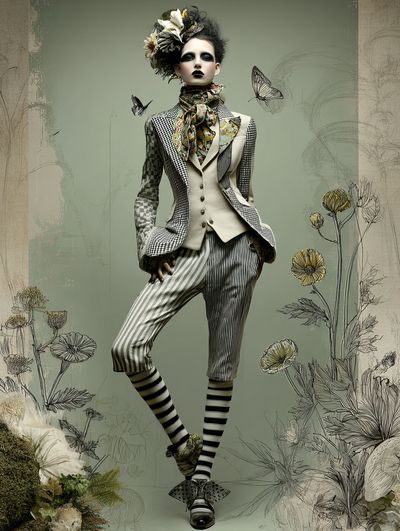 Fashion Illustration — Vintage Print. poster