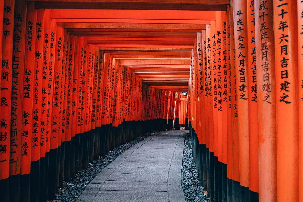 Fushimi Inari Shrine — Photography Poster. poster — photography art