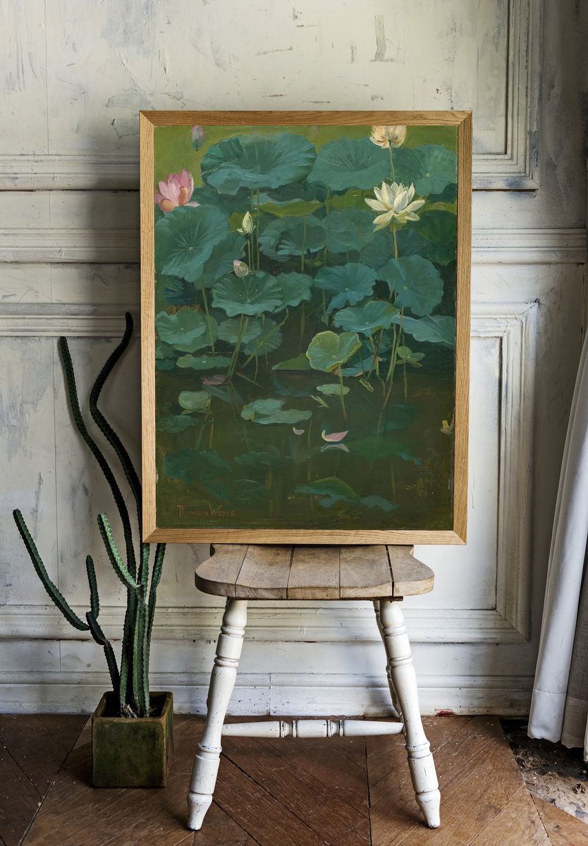 Buddha's Flowers: Lotus, Tokyo (1894). — room view 1