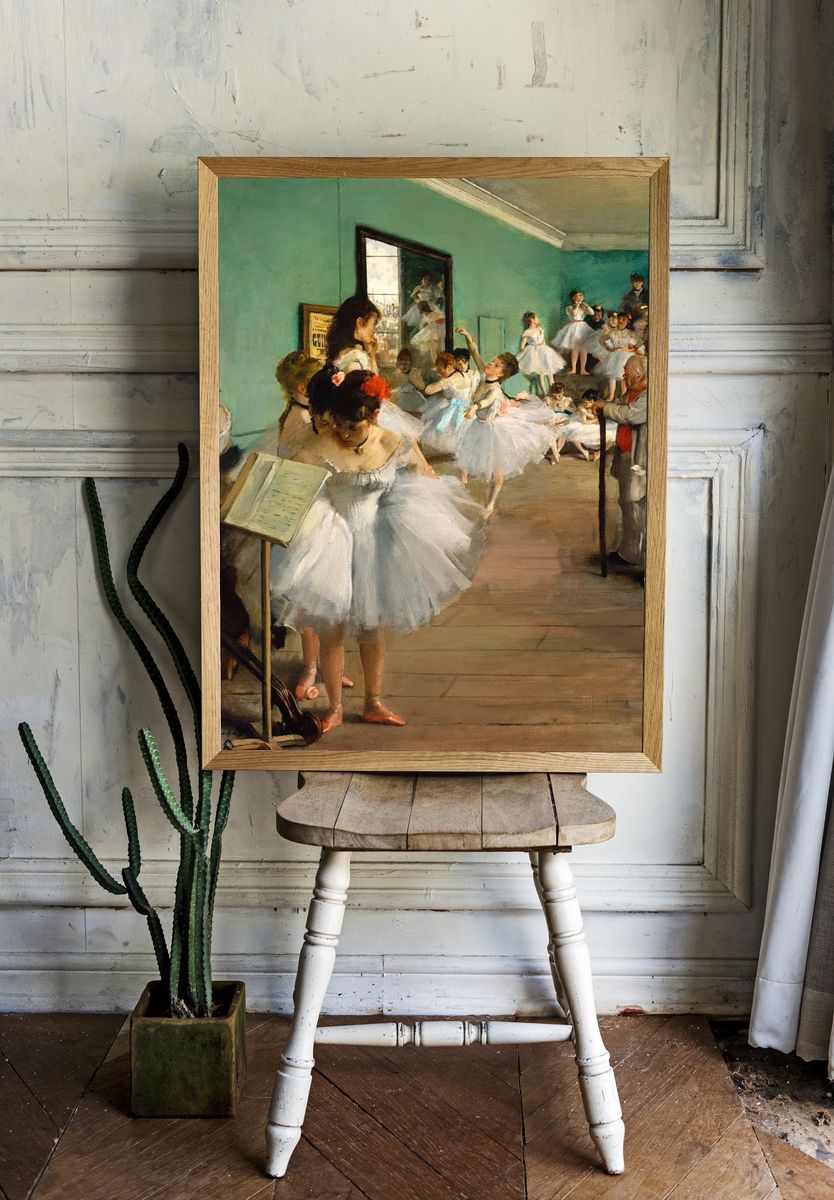 Dance Class (1874) painting high room preview