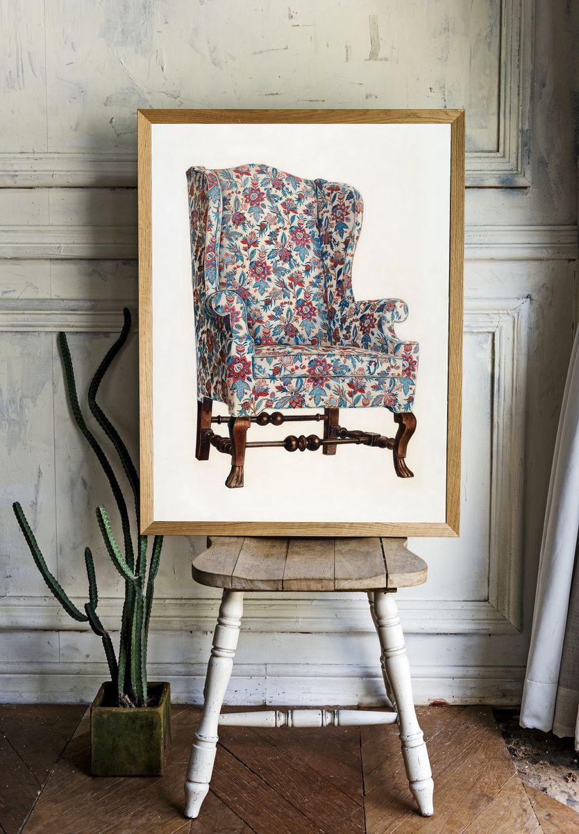 Wing Chair (1941) Rolland Livingstone. — room view 1