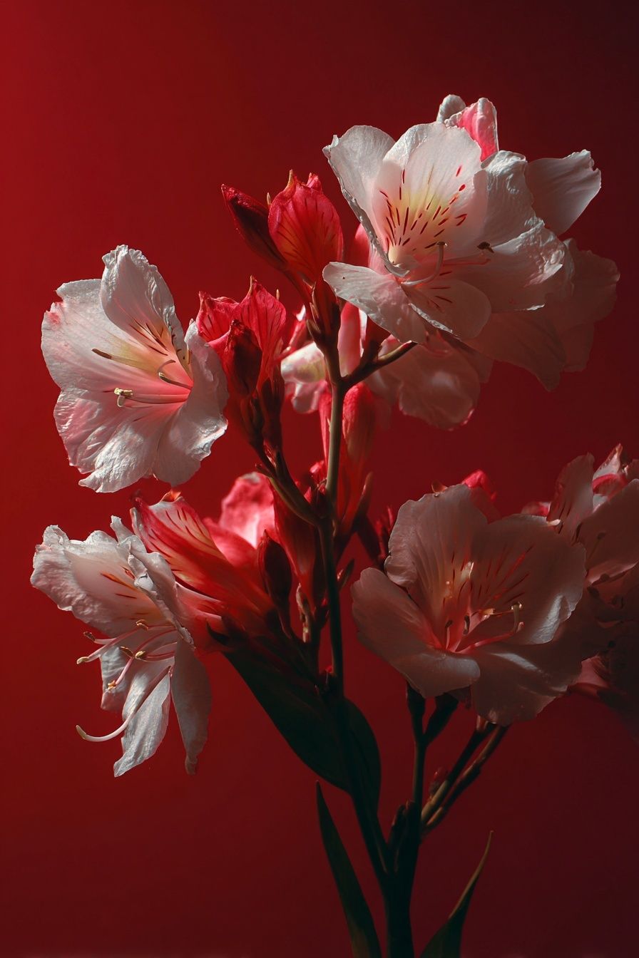 Elegant Floral Arrangement — Photography Print. poster — botanical art