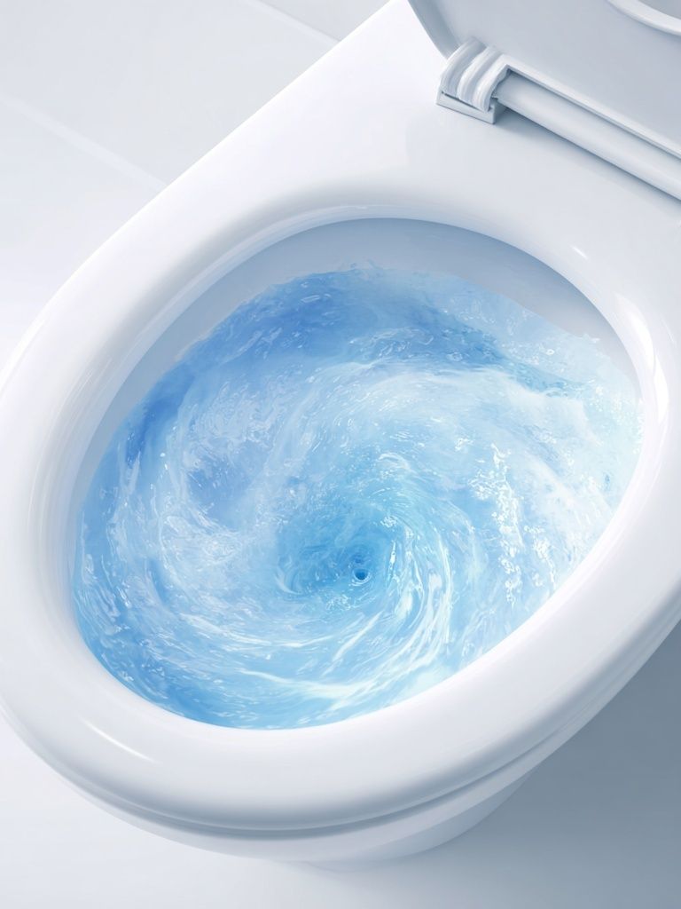 Whirlpool Toilet Water — Funny Print. poster detail