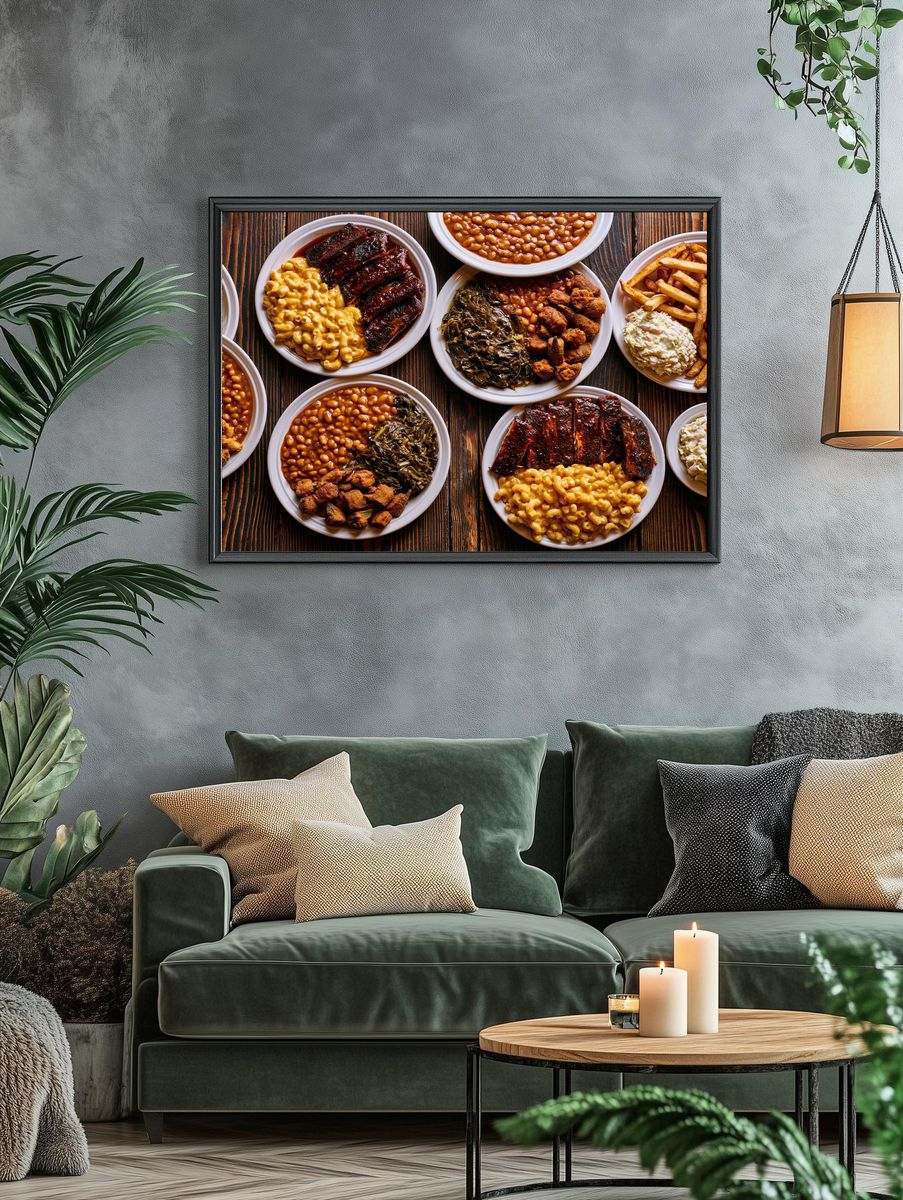 Soul Food Feast Photography Poster. — room view 4
