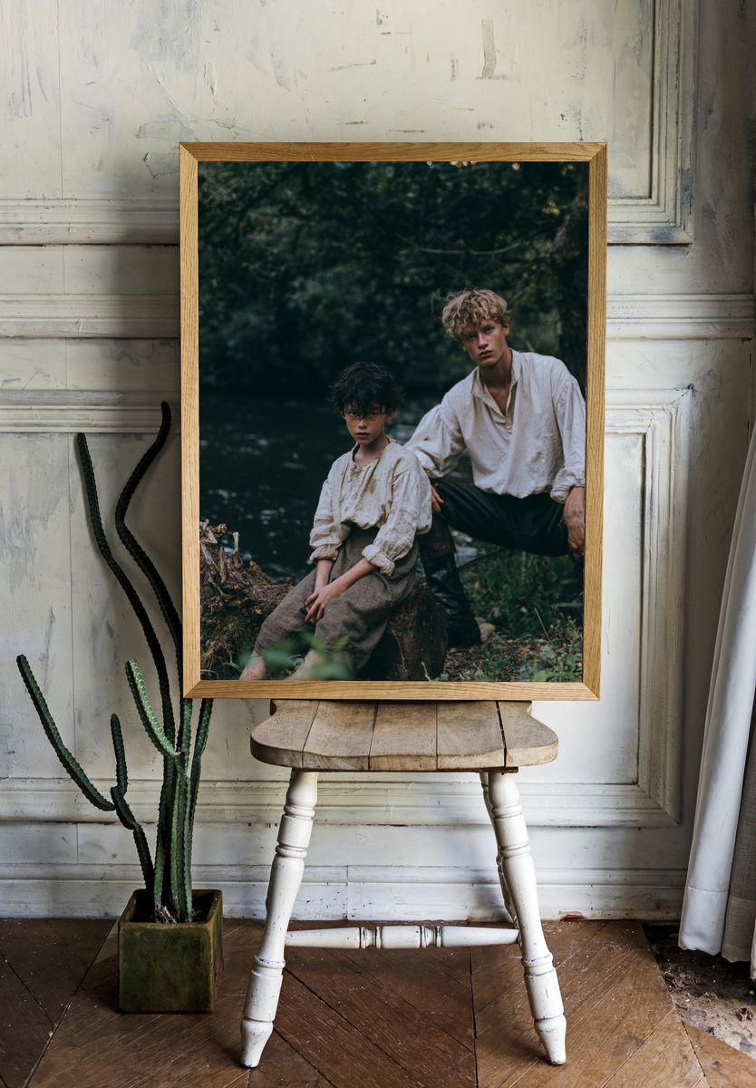 Forest Portrait Photography Poster. — room view 1
