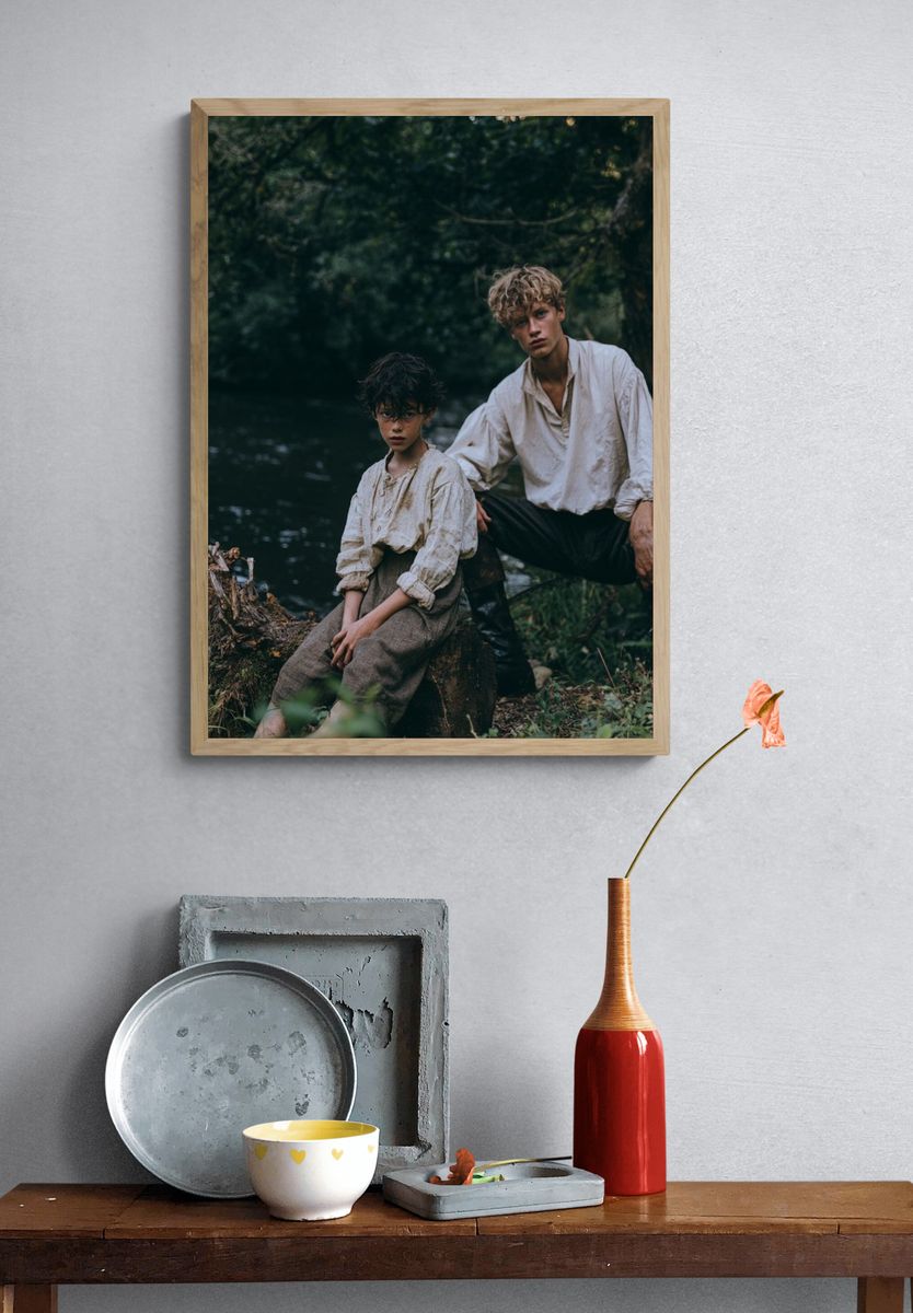 Forest Portrait Photography Poster. — room view 3