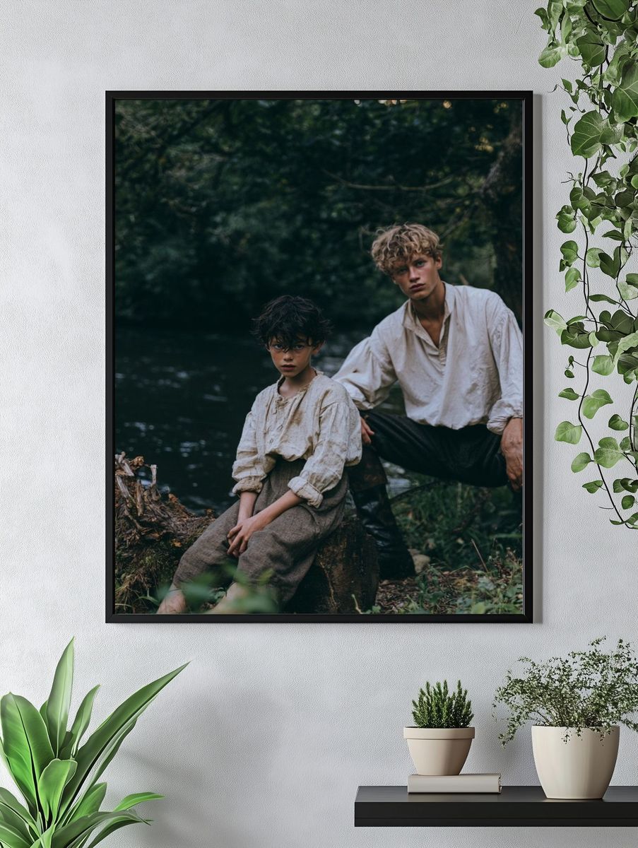 Forest Portrait Photography Poster. — room view 4