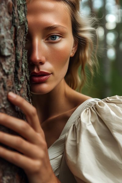 Forest Portrait Photography Poster. poster print