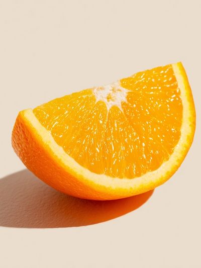 Fresh Orange Slice — Food Print. poster print