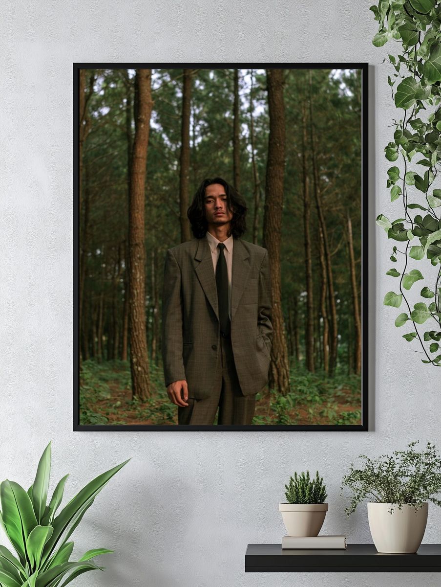 Forest Portrait Photography Poster. — room view 4