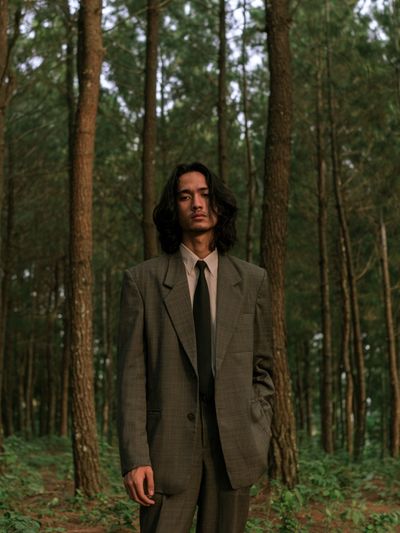 Forest Portrait Photography Poster. poster